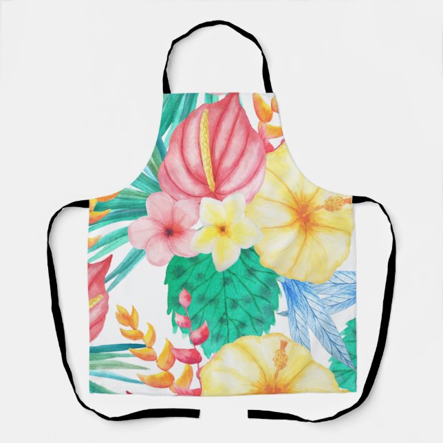 Modern Tropical Apron (Front)