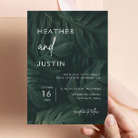 Modern Tropical Destination Wedding Invitations<br><div class="desc">Modern Tropical Destination Wedding Invitations for Your Special Day!</div>