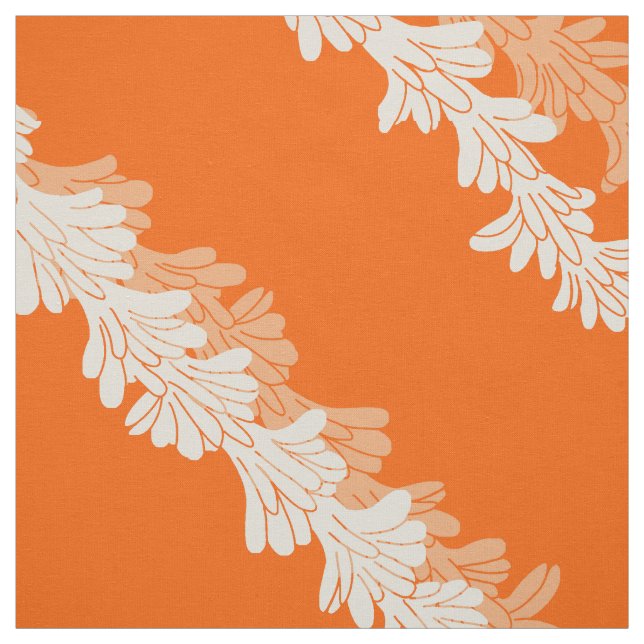 Modern tropical hawaiian aloha pattern fabric (Swatch)