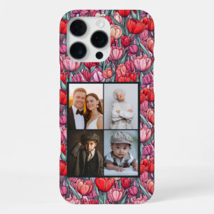 Modern Tulip Customizable Photo Iphone Case 