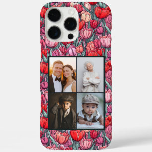 Modern Tulip Customizable Photo Iphone Case 