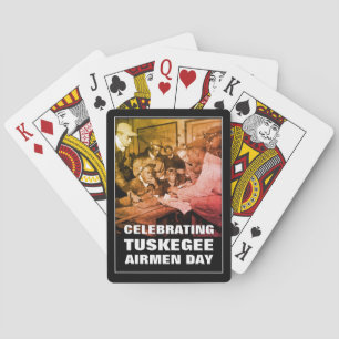 Modern TUSKEGEE Airmen Playing Cards