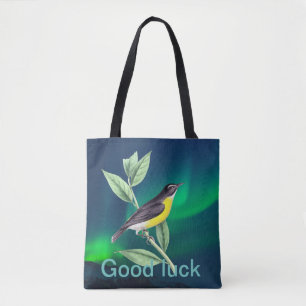 Modern twist good luck green  tote bag