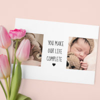 Modern Two Photo | You Make Our Life Complete