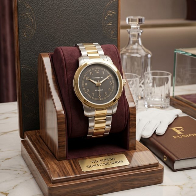 Modern Two-Tone Gold & Silver Watch (Creator Uploaded)