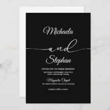Modern Typography | Bold Bellisia Wedding