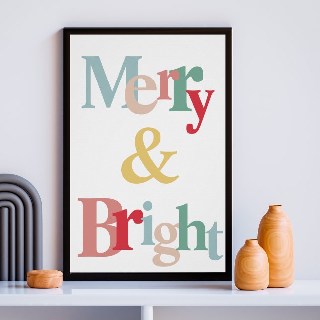 Modern typography Chriatmas Poster (Creator Uploaded)