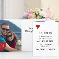Modern typography custom photo wedding anniversary