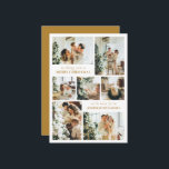Modern Typography Family Photo Christmas Gold Holiday Card<br><div class="desc">Spread Christmas vibes with this simple,  mustard gold,  minimalist holiday card! Featuring a stylish modern design,  it's the perfect template to showcase your family photo. Create your own custom Christmas card that blends elegance and trendy minimalism. Perfect for anyone who loves a clean,  modern look for the holidays.</div>