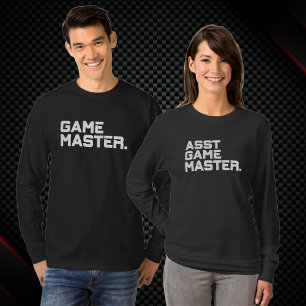 Modern Typography Game Master Men's Long Sleeve T-Shirt
