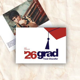 Modern Typography Graduation   Class of 2026 Announcement