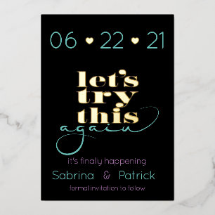 Modern Typography Let's Try This Again STD