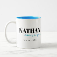 Modern Typography Personalized Father Of The Groom