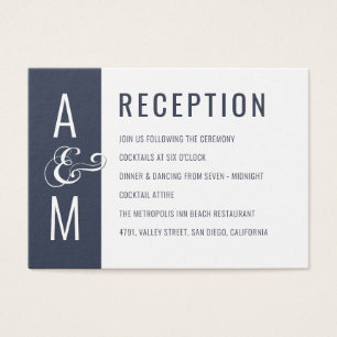 Modern Typography Simple Elegant Wedding Reception