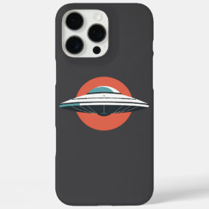 Modern UFO Minimalist Design iPhone 16 Pro Max Case