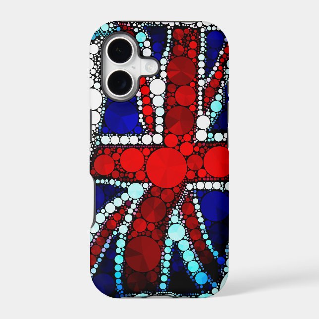 Modern Union Jack British Flag  (Back)
