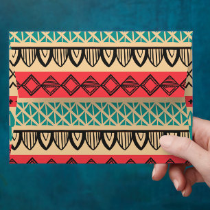 Modern Unique Abstract Boho Pattern Lines  Envelope