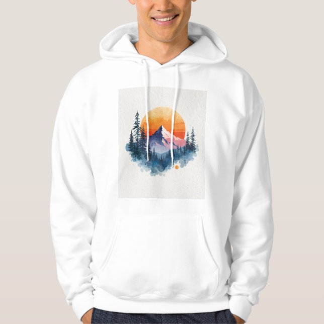 Modern Unique Brandy Trendy Hoodie (Front)
