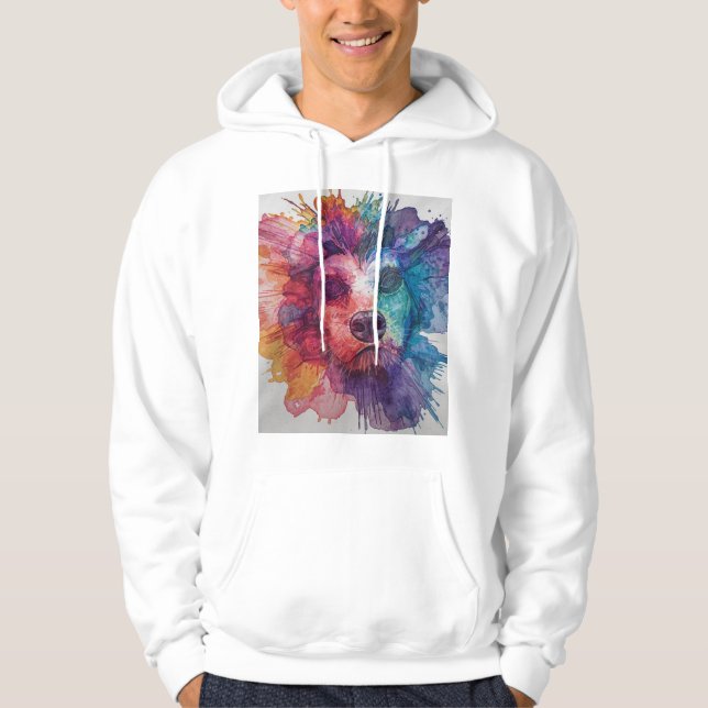 Modern Unique Brandy Trendy  Hoodie (Front)