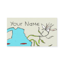 Modern UNIQUE Business Card by Ginette