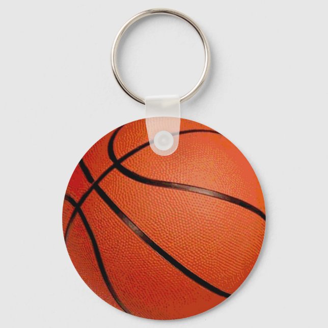 Modern Unique Stylish Basketball Keychain (Front)