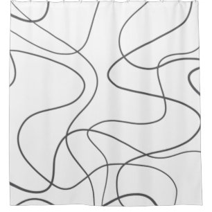 Modern, urban, abstract pattern. Curvy, wavy lines