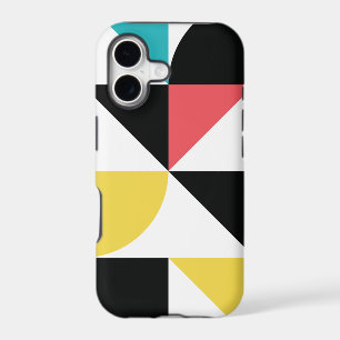 Modern, urban, colourful, fun geometric pattern