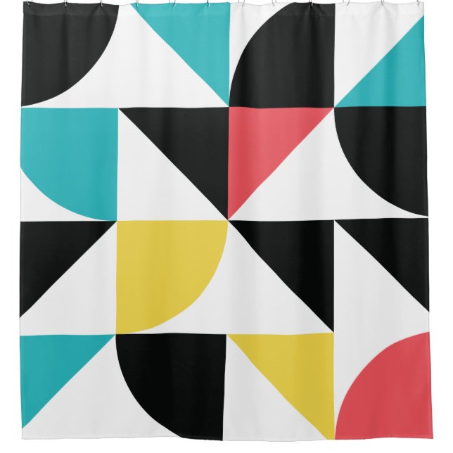 Modern, urban, colourful, fun geometric pattern (Front)