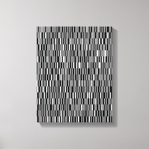 Modern, urban, contemporary geometric pattern art canvas print