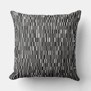 Modern, urban, contemporary geometric pattern art throw pillow