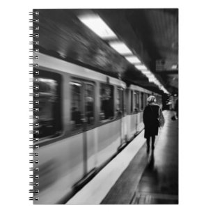 Modern, urban Parisian life Notebook