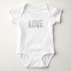 Modern, urban, simple, cool design Love Las Vegas Baby Bodysuit