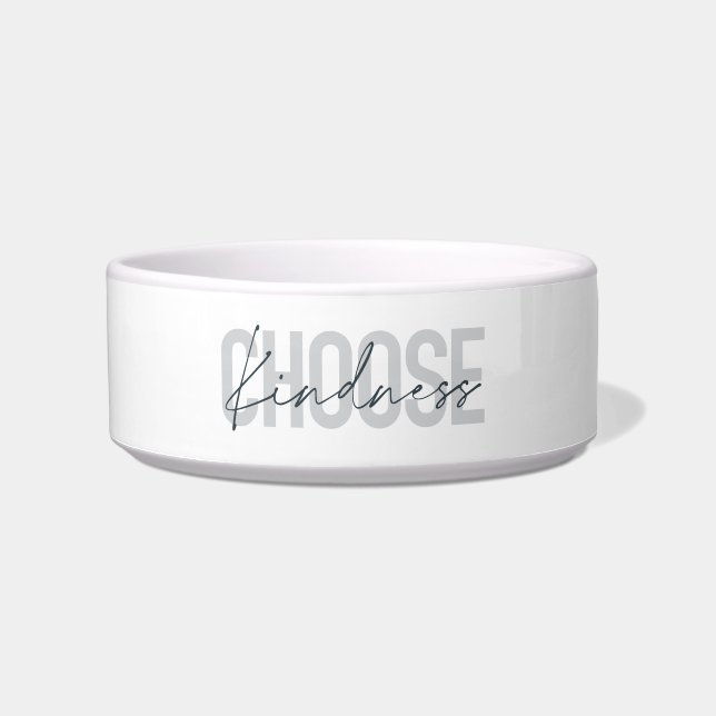Modern, urban, simple design of Choose Kindness Bowl (Front)