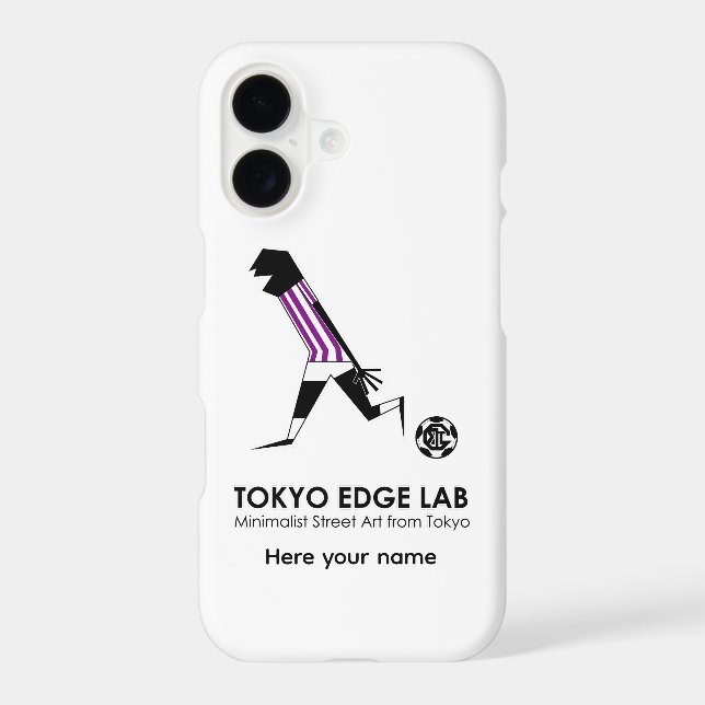 Modern Urban Soccer Player Goal Celebration (Back)