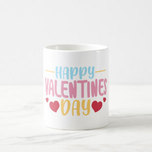 Modern Valentines Day Typography  Coffee Mug