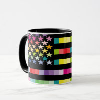 MODERN VERSION MULTICOLOR USA/USA FLAG MASANSER