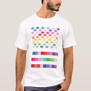 MODERN VERSION MULTICOLOR USA/USA FLAG MASANSER T-Shirt