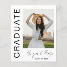 Modern Vertical 2023 Photo Card Announcement