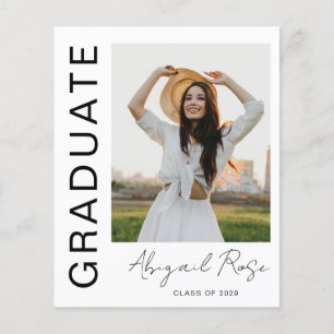 Modern Vertical 2023 Photo Card Announcement