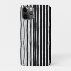 Modern Vertical Stripes Pattern iPhone 11 Pro Case
