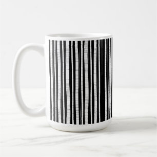 Modern Vertical Stripes Pattern Coffee Mug
