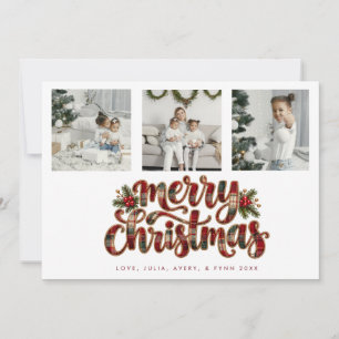 Modern Vibrant Christmas Card