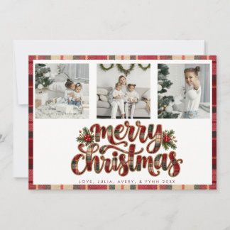 Modern Vibrant Christmas Card