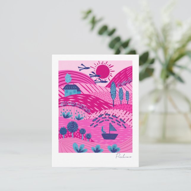 Modern Vibrant Dreamscape (Standing Front)