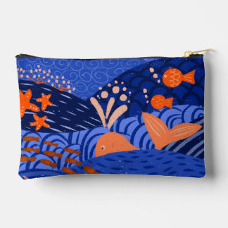 Modern Vibrant Dreamscape Accessory Pouch