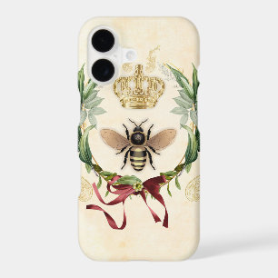 Modern Vintage Botanical Queen Bee