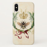 Modern Vintage Botanical Queen Bee Case-Mate iPhone Case<br><div class="desc">Modern Vintage Botanical Queen Bee                                        



bee honey bug insect, 
retro vintage elegant foliage, 
 blossom bouquet botanical garden , 
summer spring floral leaf , 
illustration watercolor drawing luxury, 
 crown art queen nectar, 
 cute beautiful buzz beauty , 
yellow wings flower animal, 
gold wild honeybee nature, 
insect bee honey bug , </div>