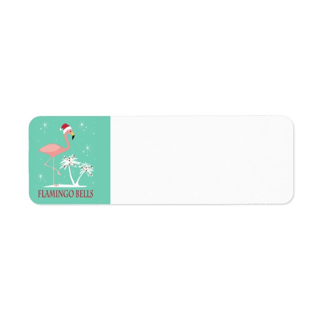 MODERN VINTAGE CHRISTMAS FLAMINGO (Front)