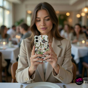 Modern Vintage French Bees & Flowers