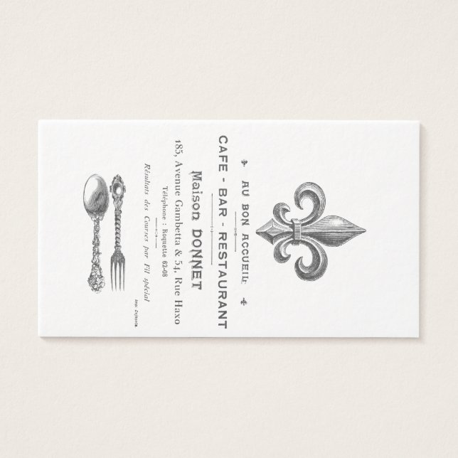 MODERN VINTAGE FRENCH BISTRO (Front)